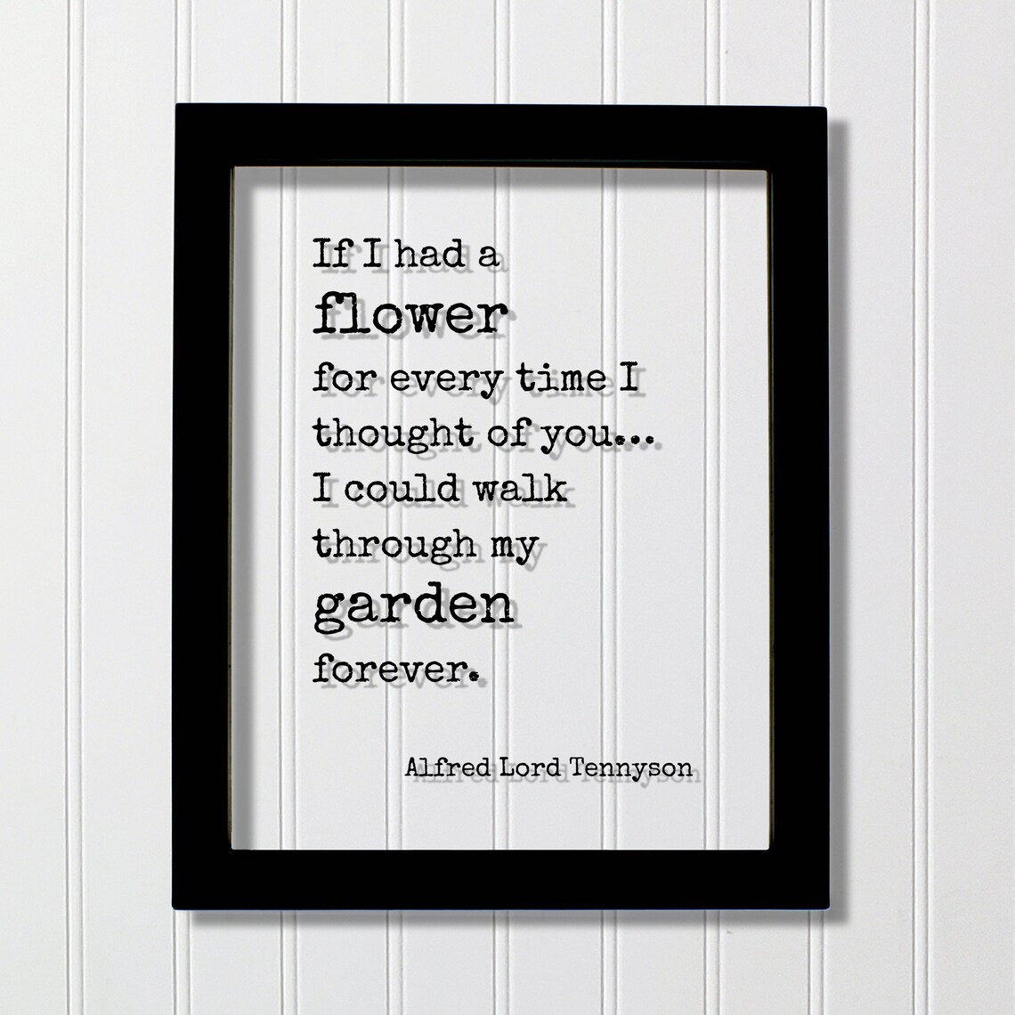 Alfred Lord Tennyson Love Quote Art Print