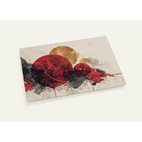 Christmas Postcard Pack Elegant Holiday Greetings Set Of 10