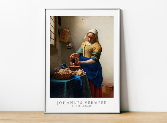Johannes Vermeer The Milkmaid Art Print