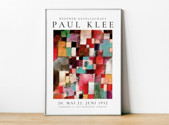 Paul Klee Exhibition Poster, German Modernism