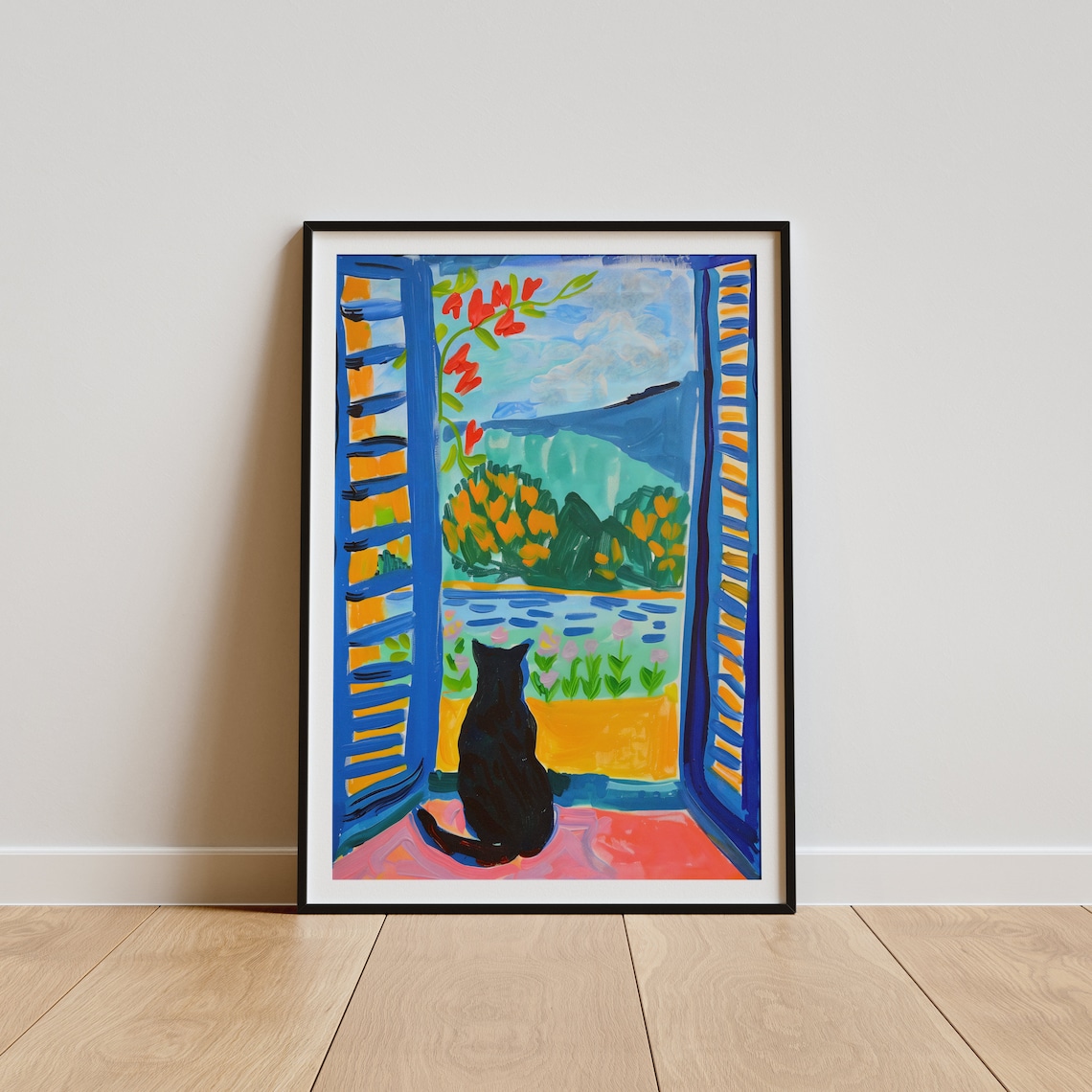 Matisse Cat Poster, Fauvism Modern Wall Art Print - Image 5
