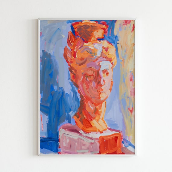 Henri Matisse Portrait Painting Abstract Modern Wall Art Bold Home Decor Contemporary Poster Artistic Gift Henri Matisse Art Print