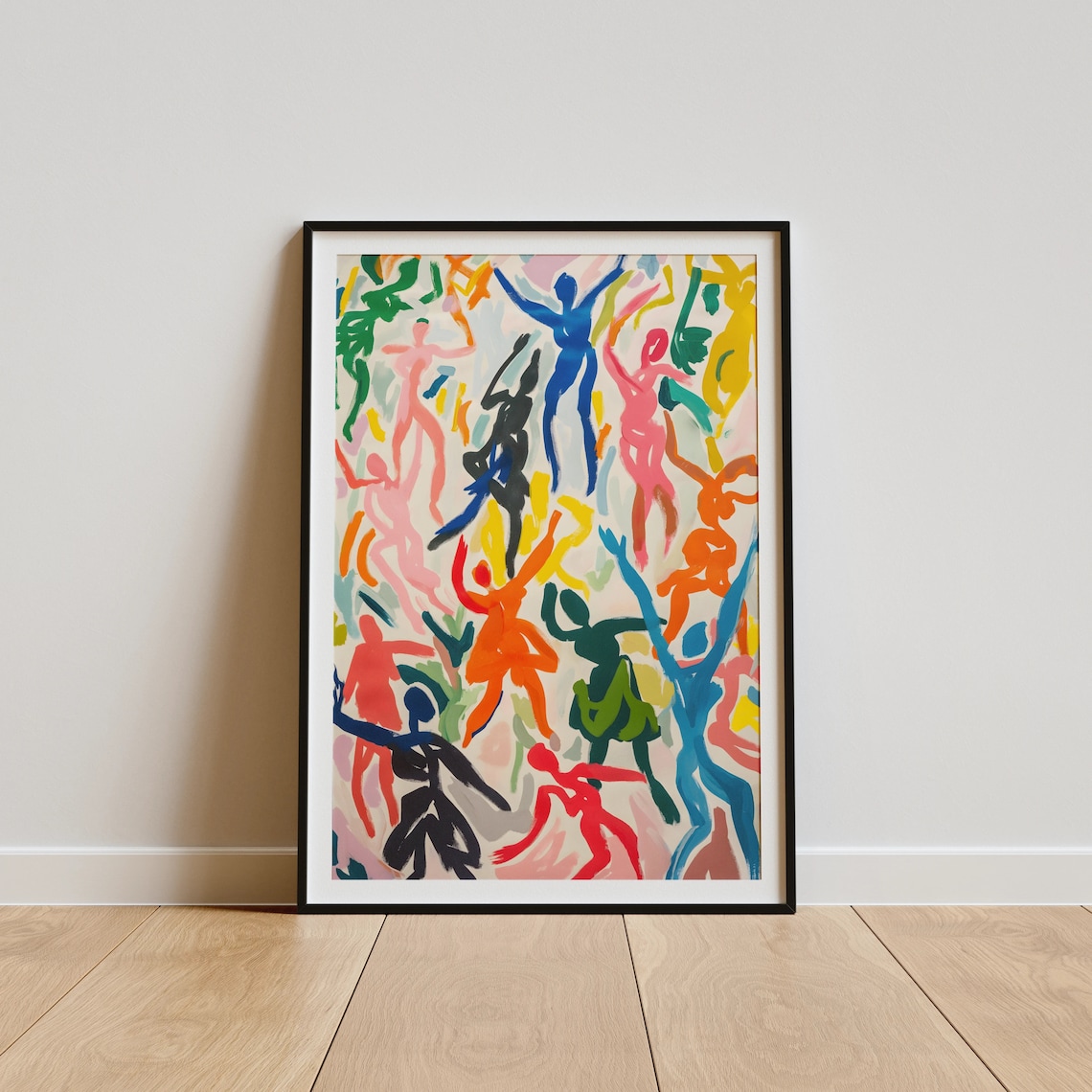 Matisse Abstract Dance Poster, Modern Art Print