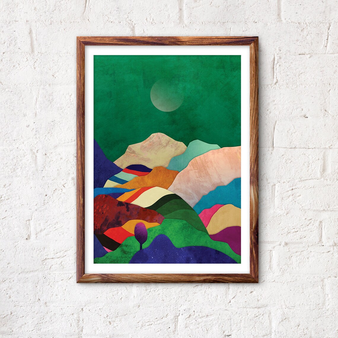 New Day In The Mountains Art Print - Image 3