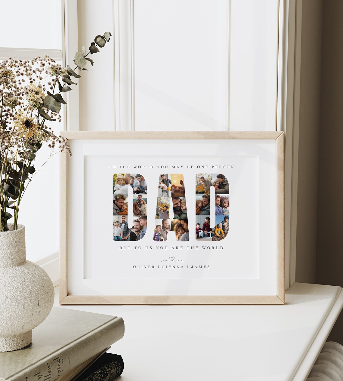 Dad Photo Collage - Customizable Template - Image 3