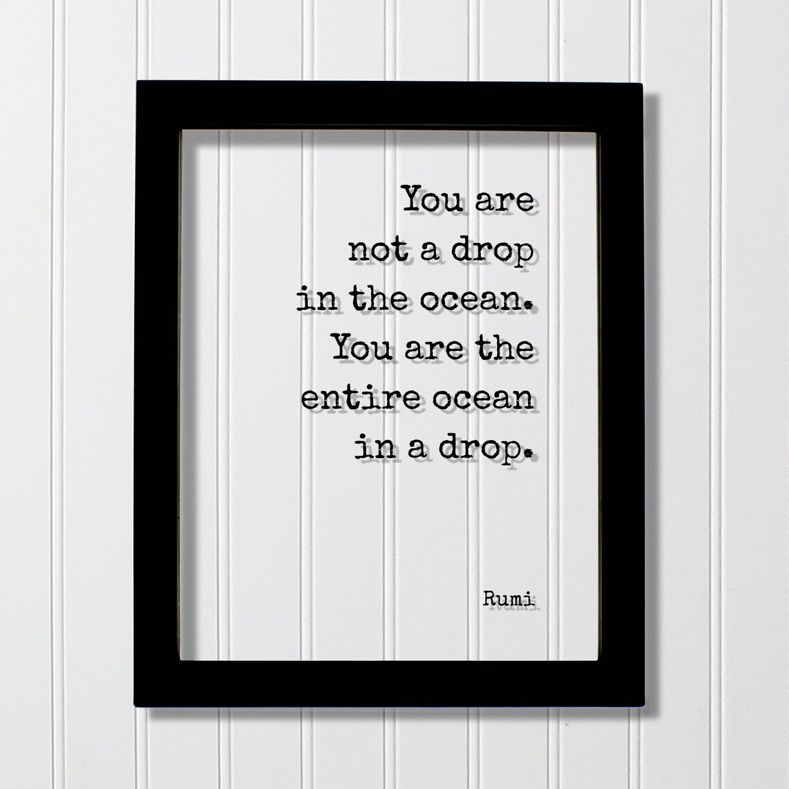 Rumi You Are Not a Drop in the Ocean Art Print