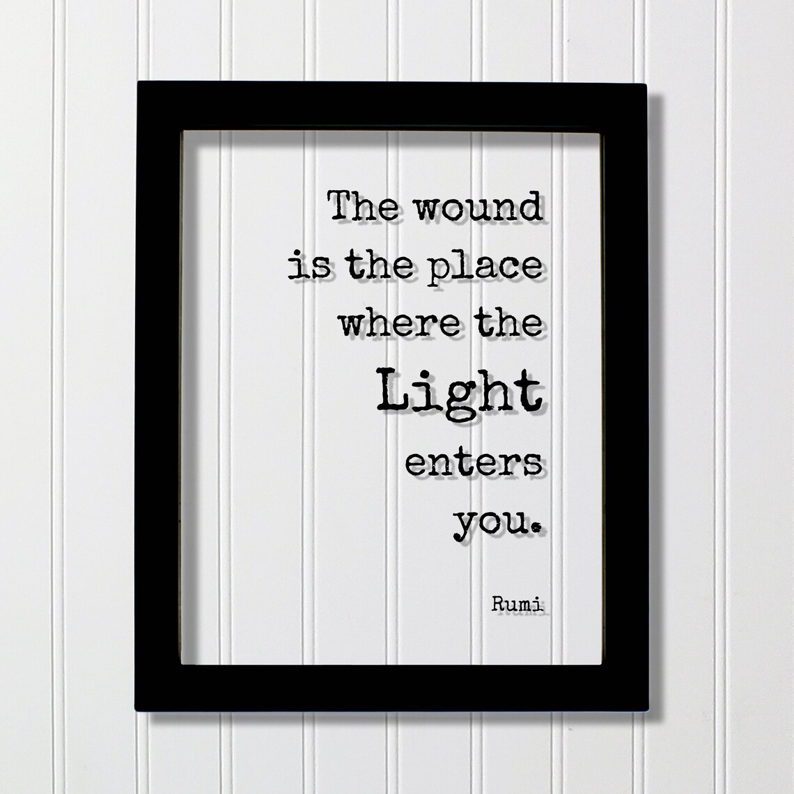 Rumi Quote Art Print, Mourning and Grief
