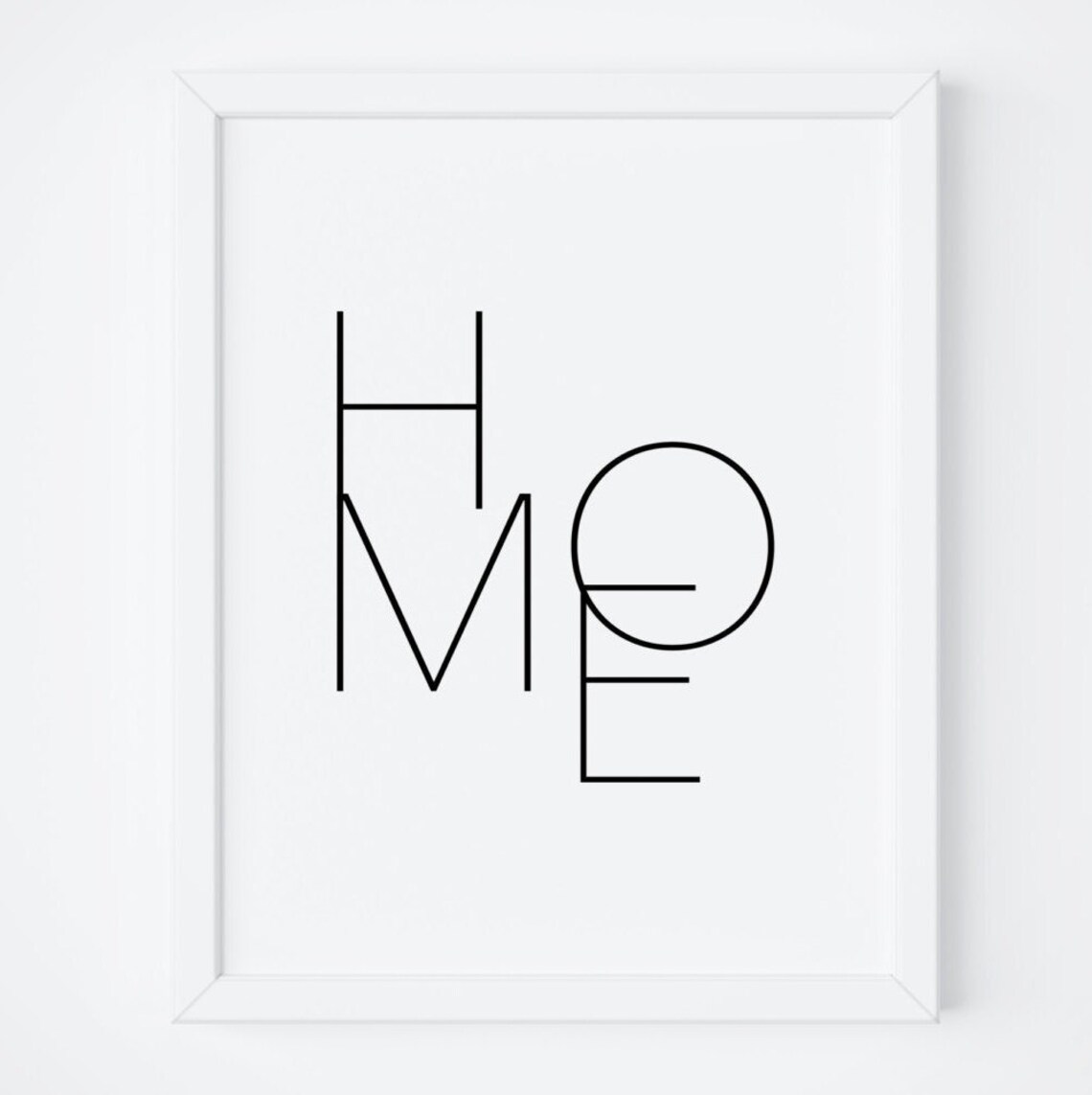 Home Art Home Print, Welcome Home Quote Poster