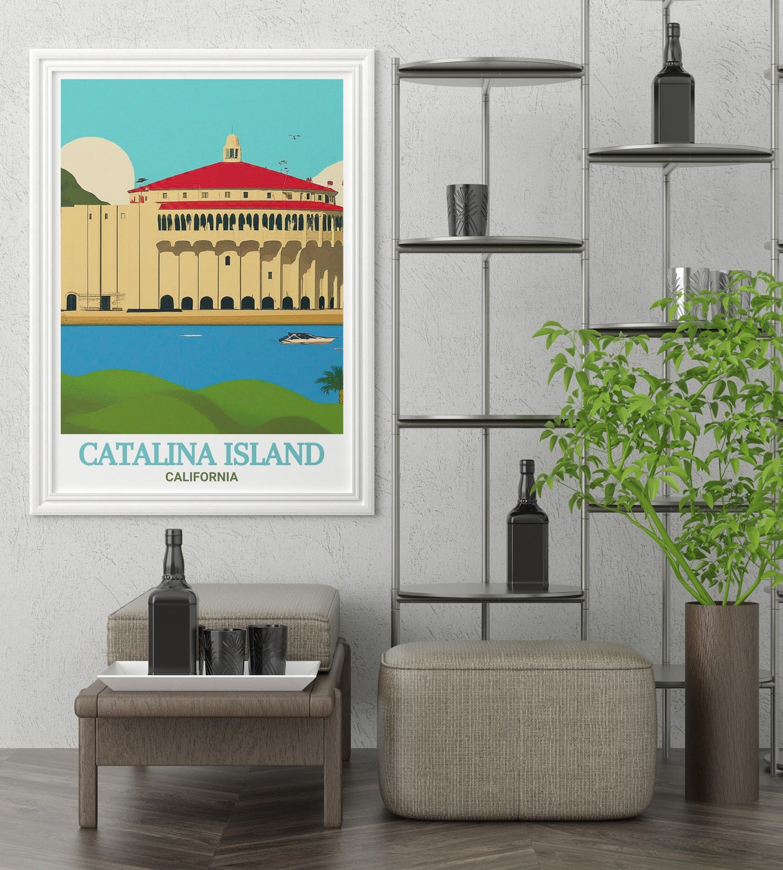 Catalina Island Travel Art Collection Catalina Casino Travel Posters Catalina Island Travel Wall Decor - Image 2