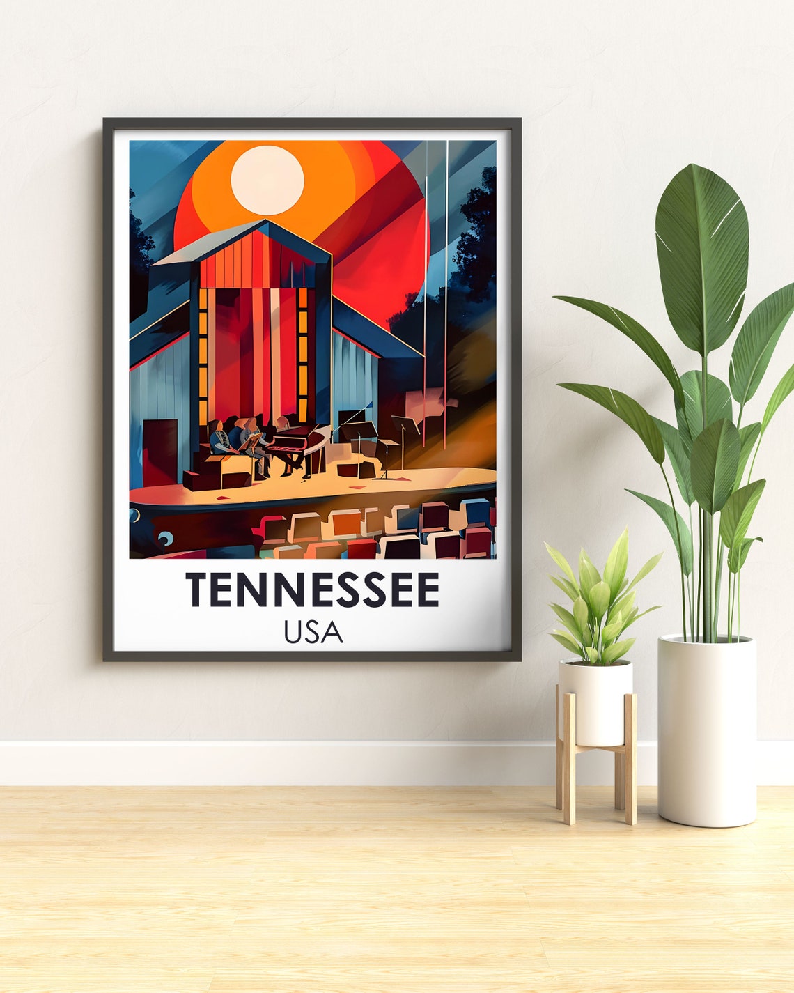 Tennessee Poster The Grand Ole Opry Poster The Grand Ole Opry Decor Smoky Mountains Art And The Grand Ole Opry Print - Image 2