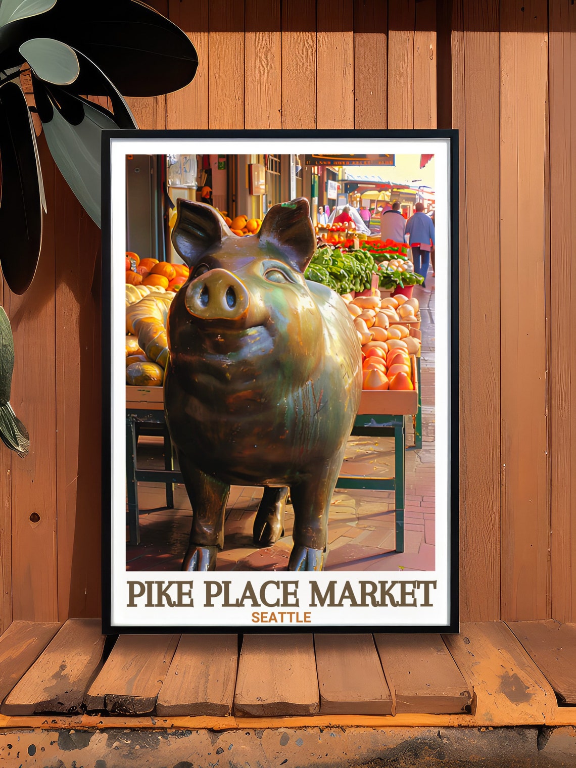 Pike Place Market Wall Art Rachel The Piggy Bank Art Collectibles Pike Place Market Gifts Art Prints Of Rachel The Piggy Bank - Image 3