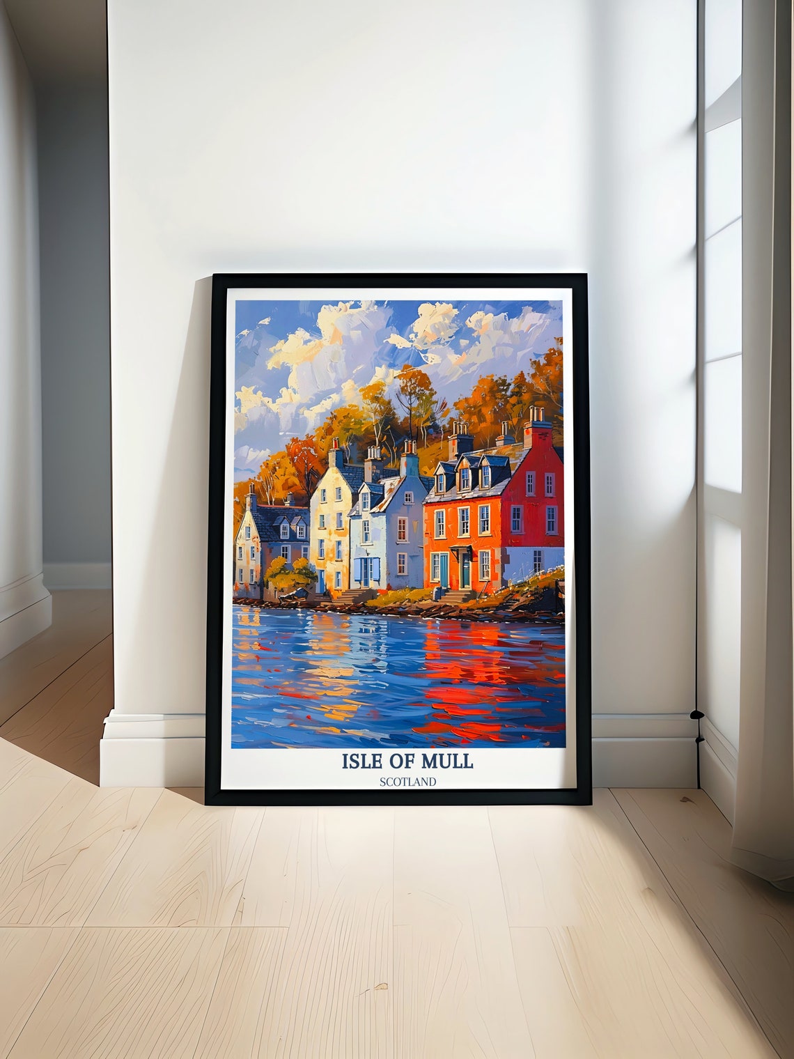 Isle Of Mull Scotland Travel Print Tobermory Isle Of Mull Poster Wall Art Travel Print Of Isle Of Mull Scotland Art Gift - Image 4