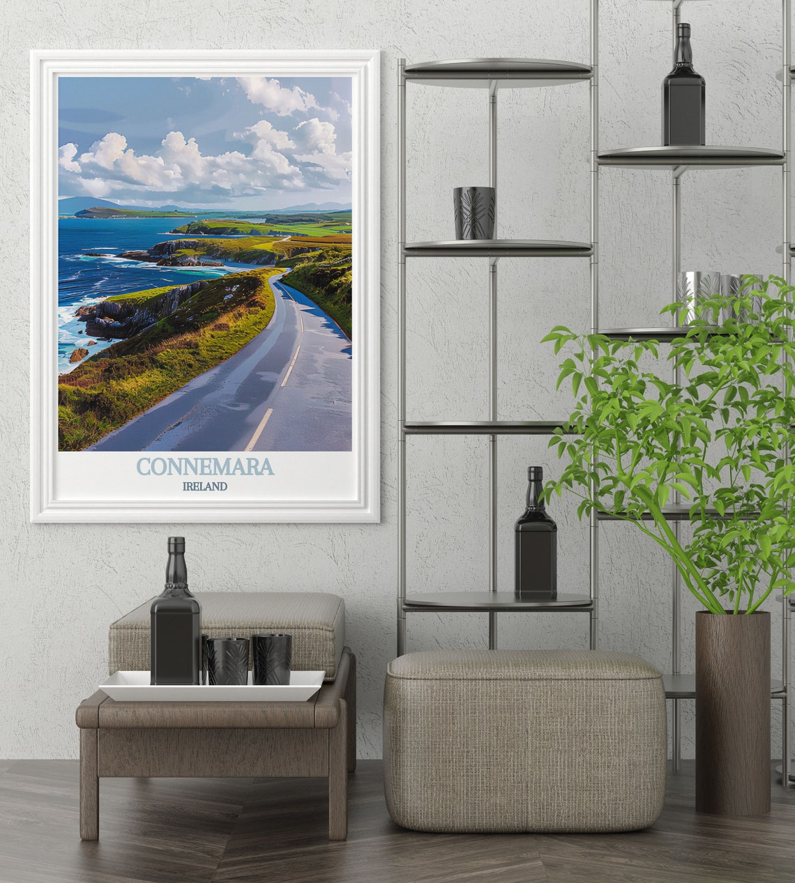 Connemara Sky Road Coastal Drive Poster Ireland Scenic Route - Image 3