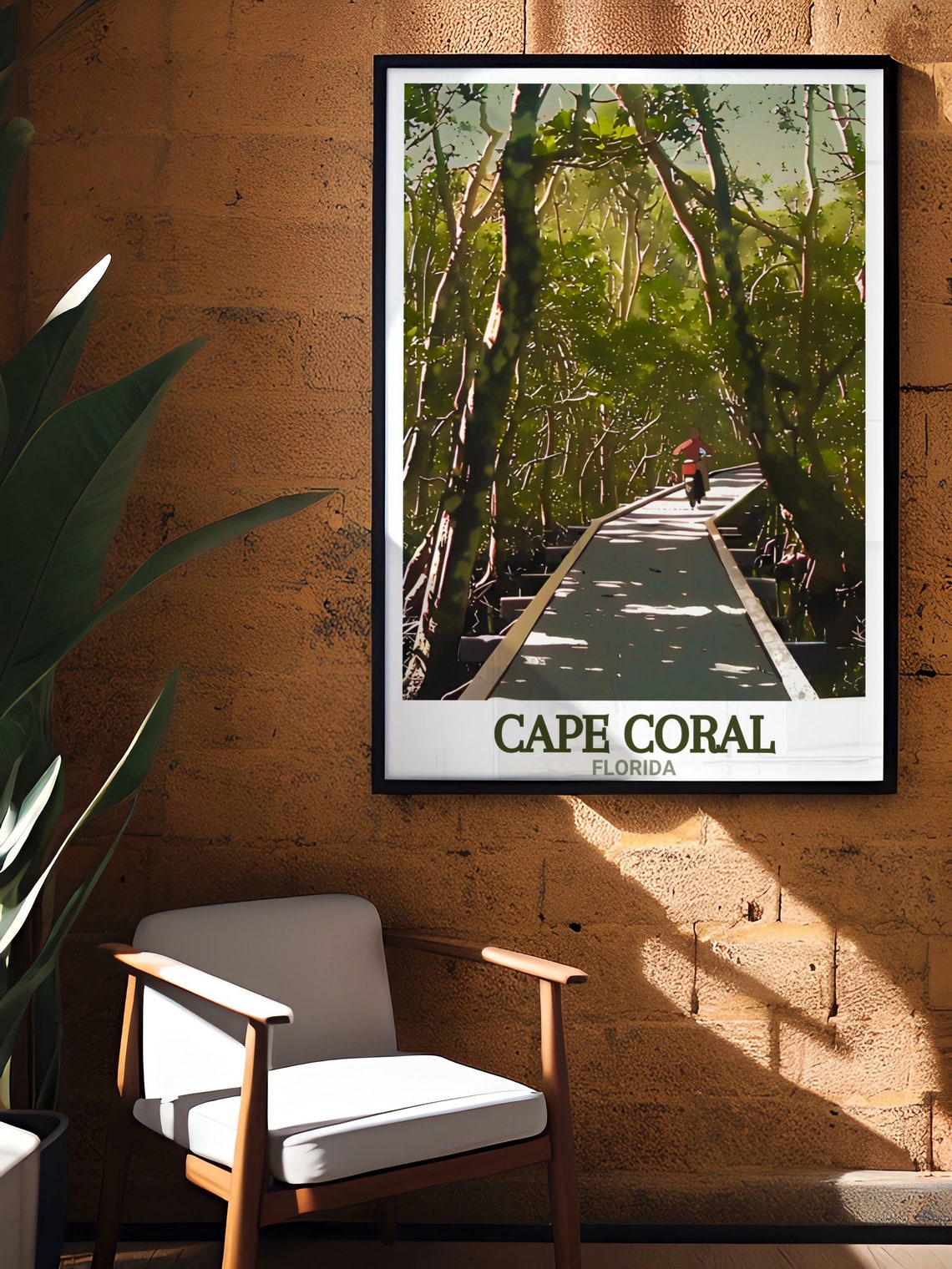 Four Mile Cove Ecological Preserve Forest Walk Cape Coral Poster - Image 3