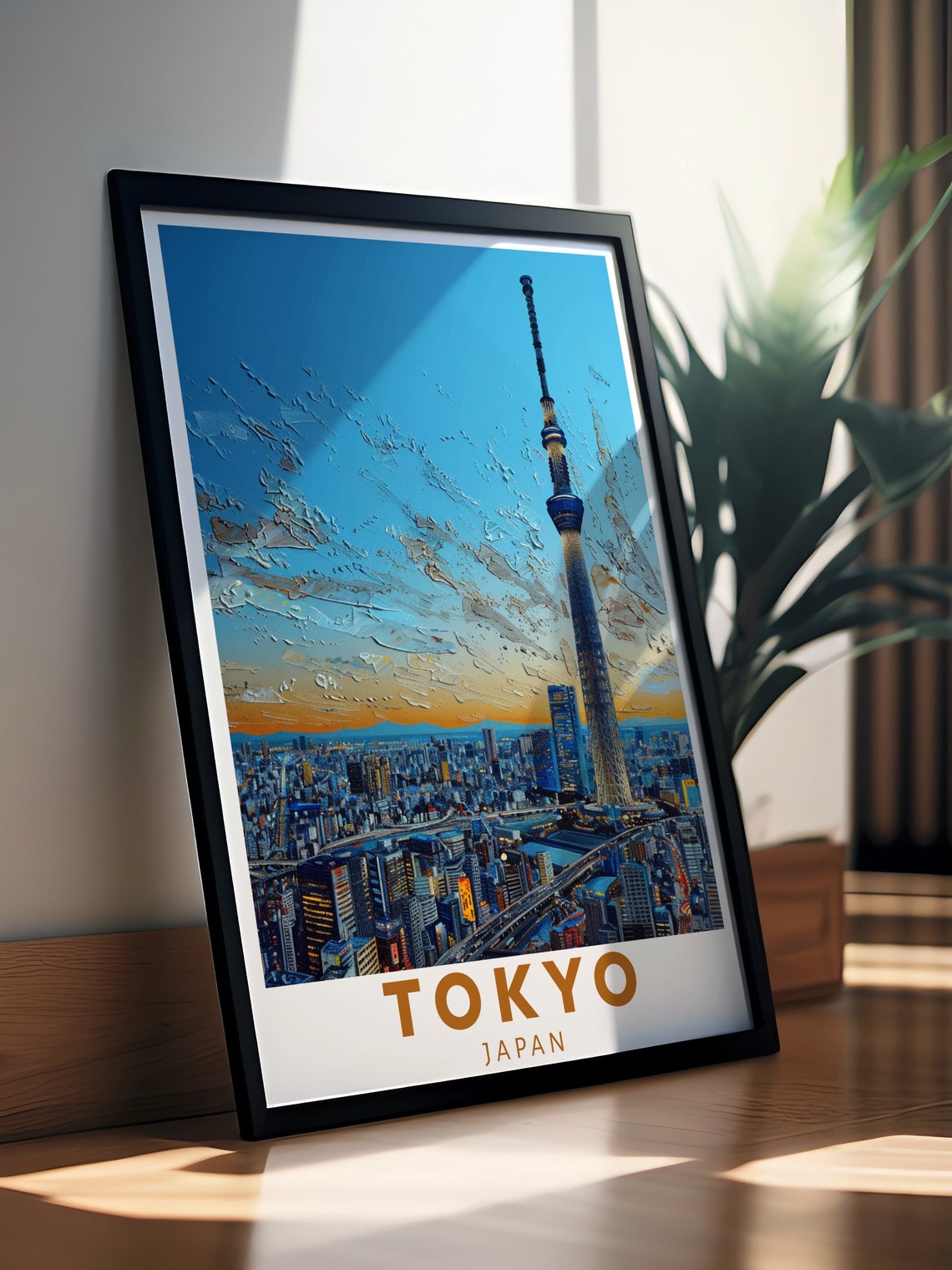 Tokyo Japan Skytree Tower Over The Glittering Cityscape Skyline Poster - Image 3