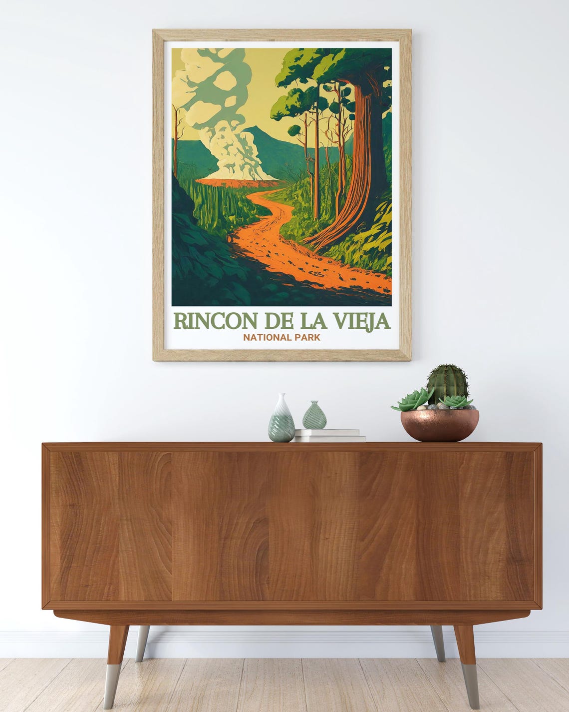 Rincon de la Vieja National Park Volcano Trail Jungle Poster - Image 4
