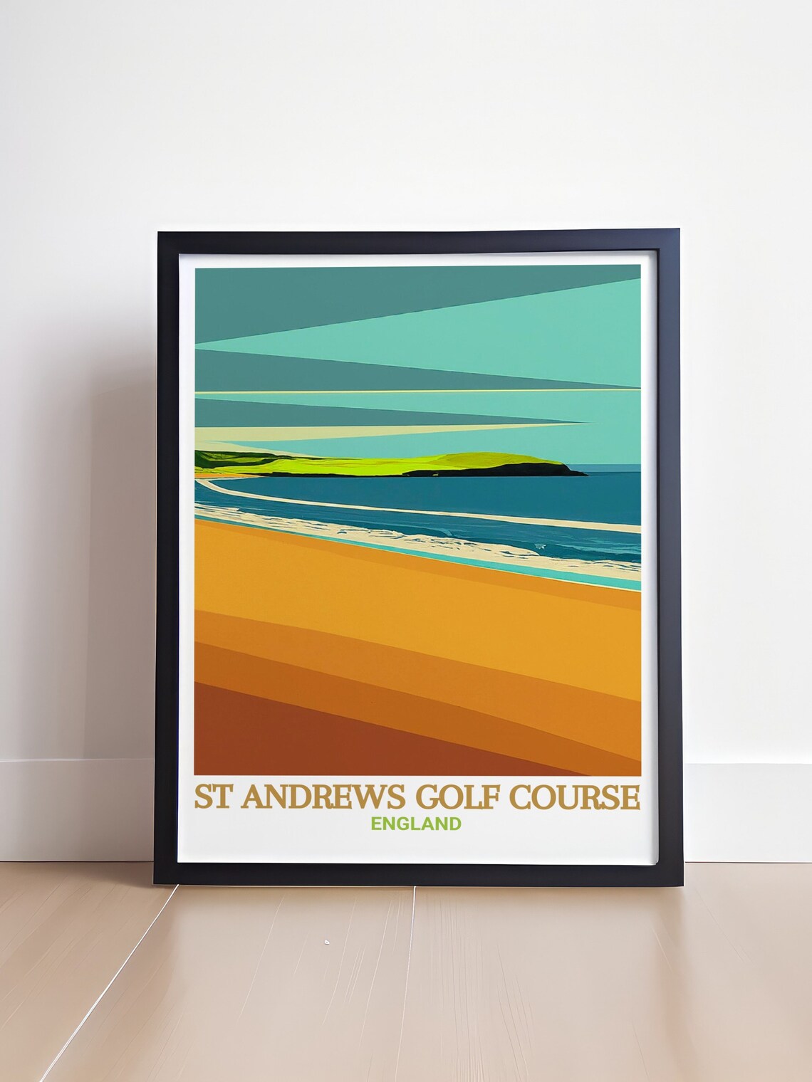St Andrews Golf Course Travel Posters West Sands Beach Art Prints St Andrews Golf Course Stunning Art - Image 4