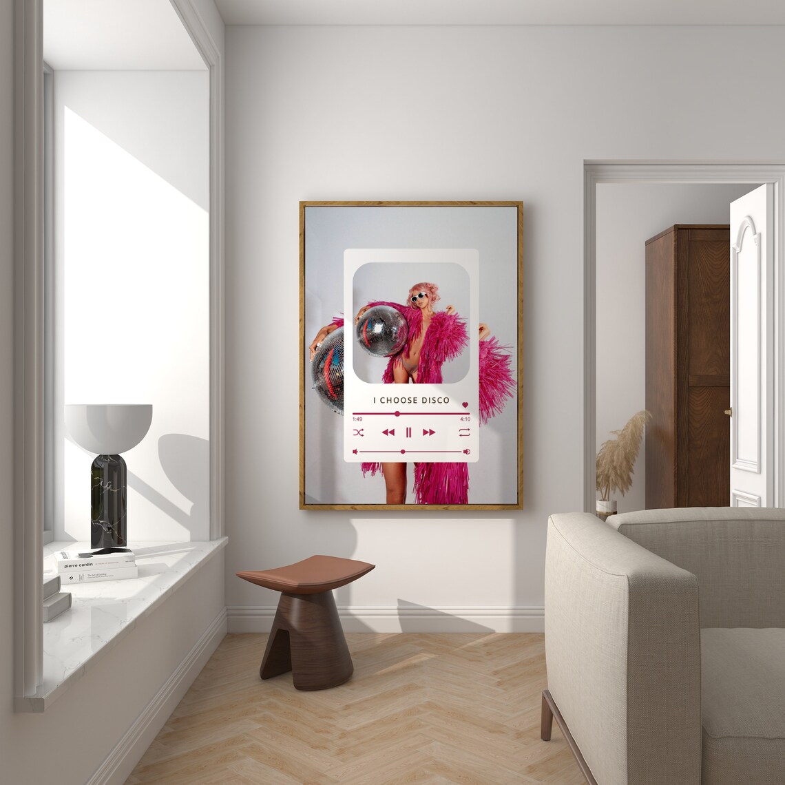 I Choose Disco, Trendy Dorm Room Music Poster - Image 5