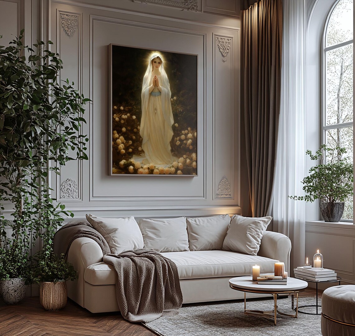 Immaculate Conception, Blessed Virgin Mary Art Print - Image 2