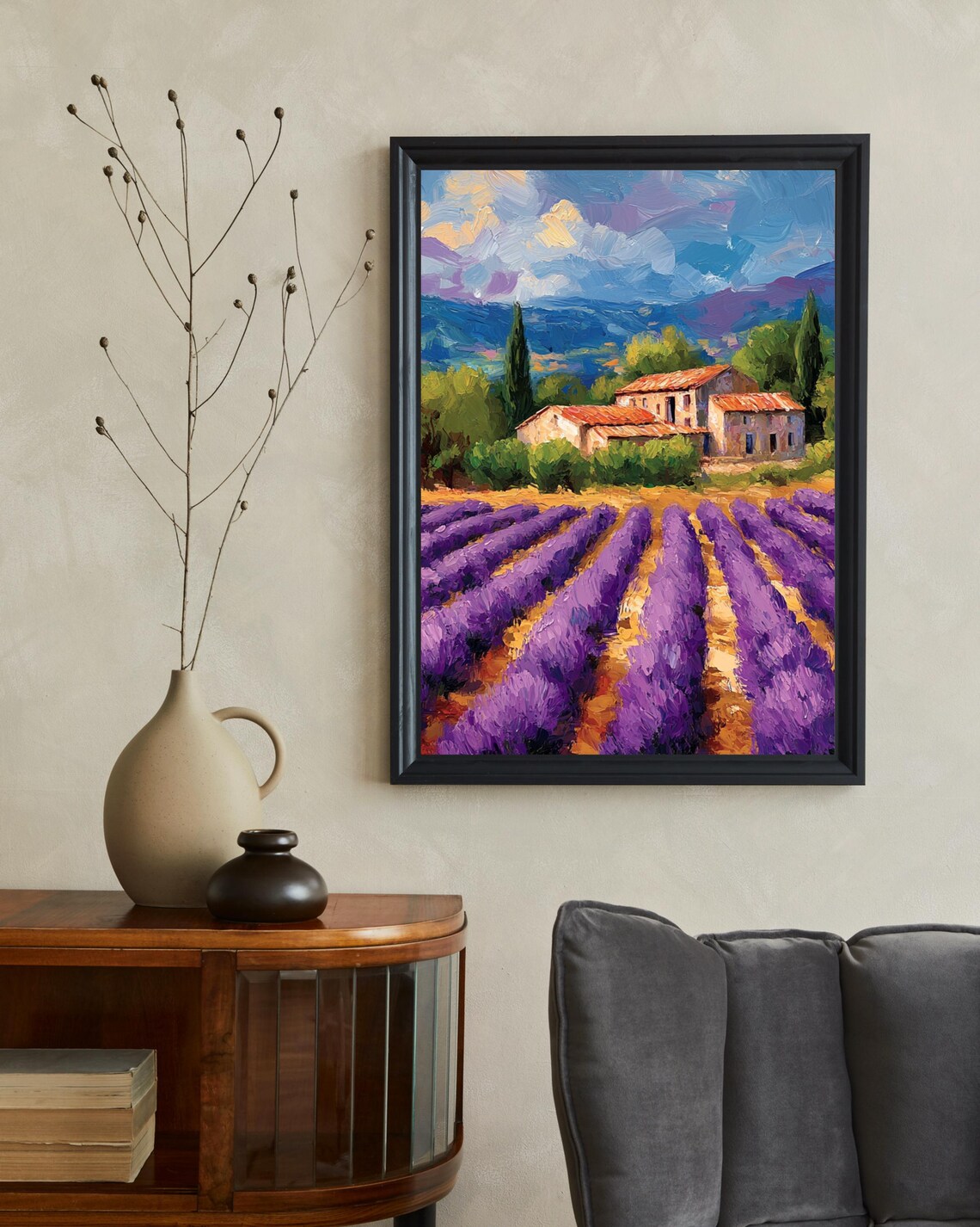 Provence Traditional Travel Poster, France Art - Image 2