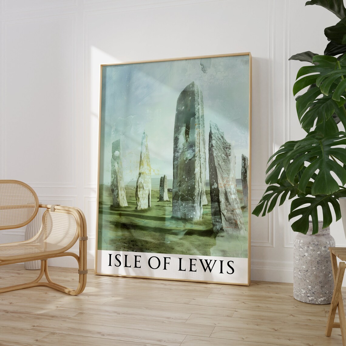 Isle of Lewis Standing Stones Misty Callanish Photo Art Poster - Image 2