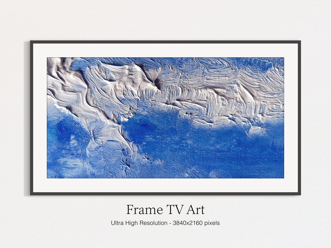 Abstract Art for Frame TV, Modern Oil-Painting Print - Image 4