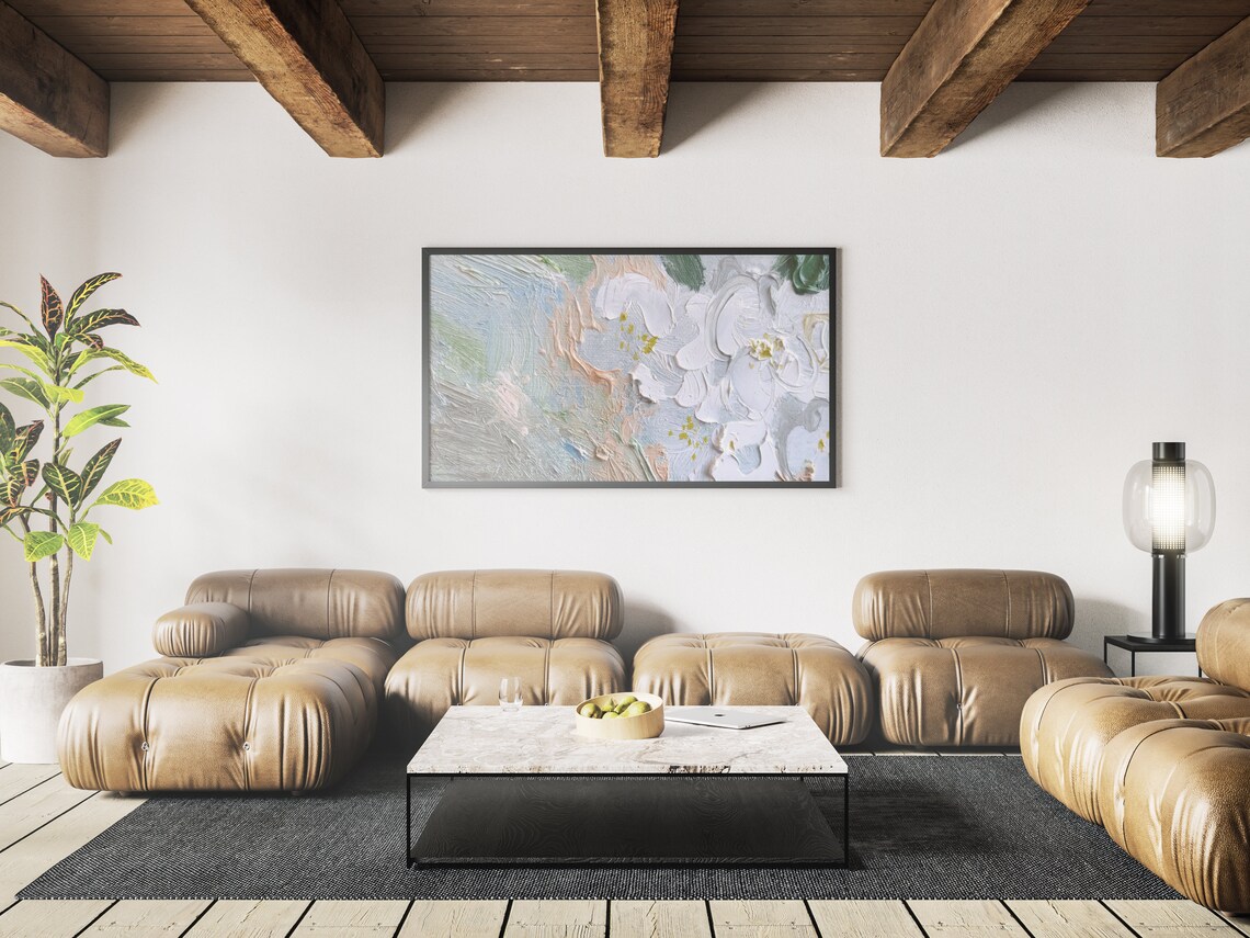 Frame TV Abstract Oil-Painting-Style Art Print - Image 3