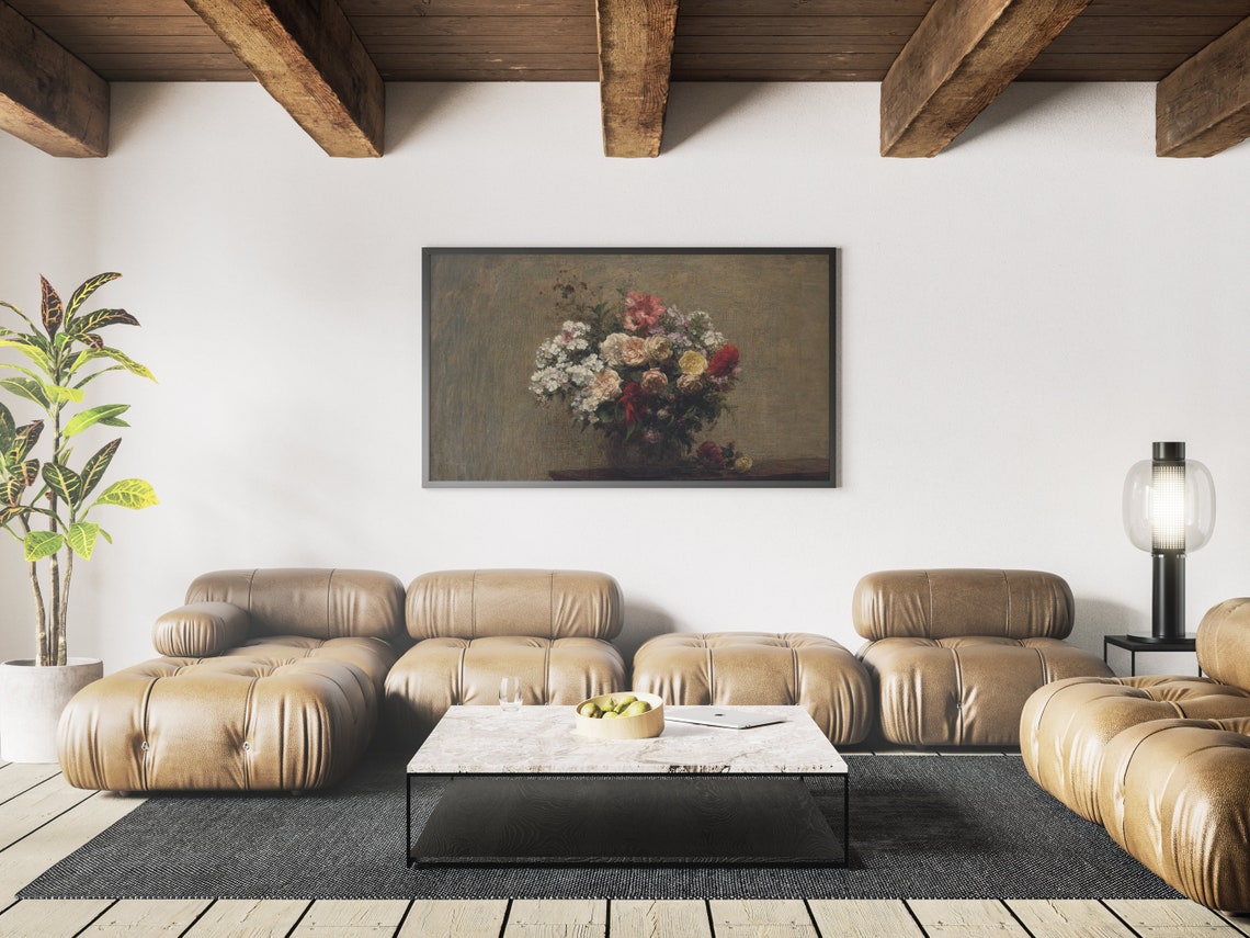 Classic Flower Still Life Poster Print - Image 4