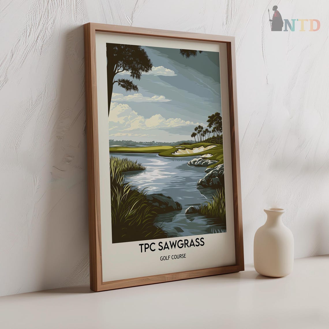 Tpc Sawgrass Print Tpc Sawgrass Wall Art Tpc Sawgrass Poster Tpc Sawgrass Photo Tpc Sawgrass Poster Print Golf Course Print - Image 2