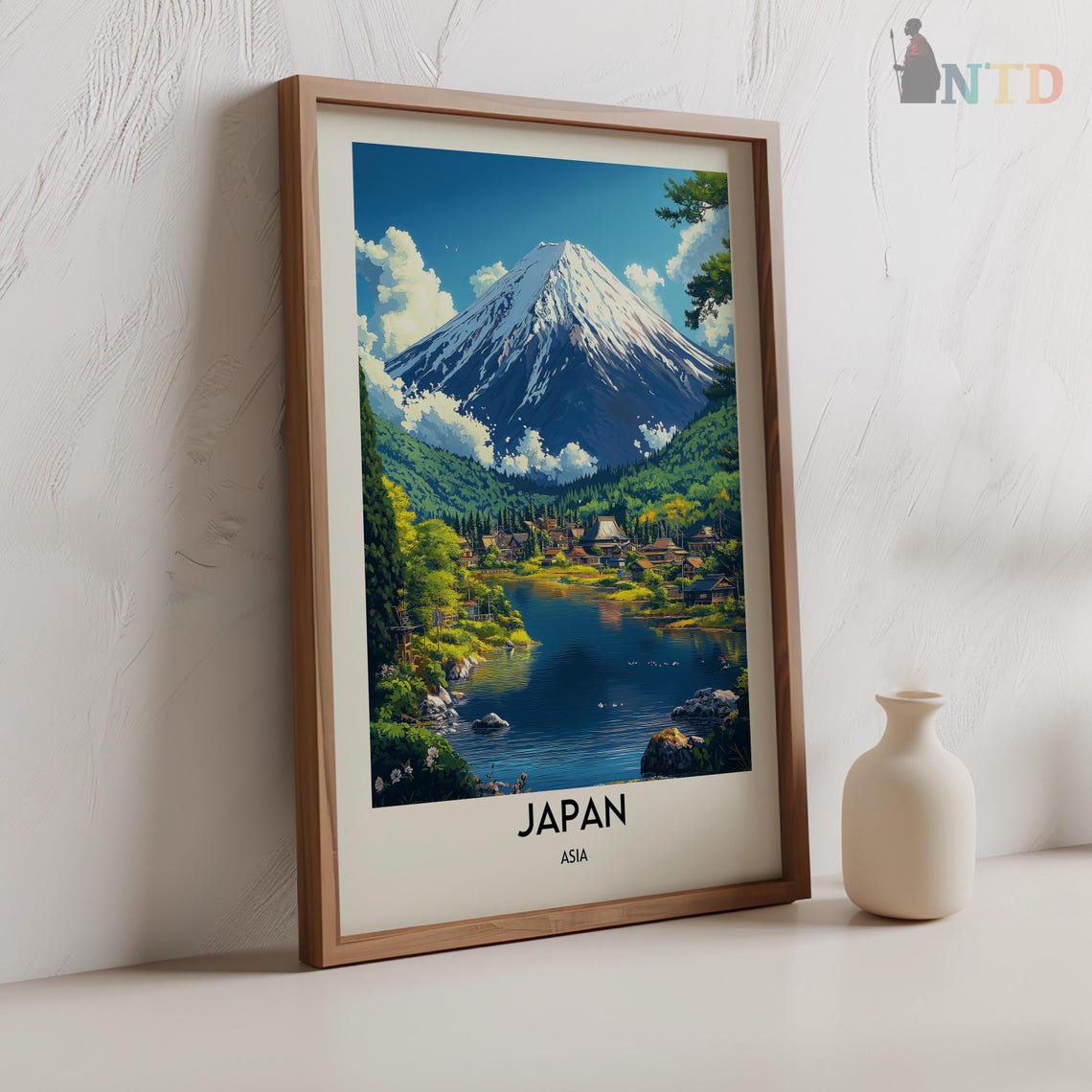 Japan Print Japan Wall Art Japan Poster Japan Photo Japan Poster Print Japan Travel Poster Japan Tokyo Kyoto Osaka Yokohama City - Image 2