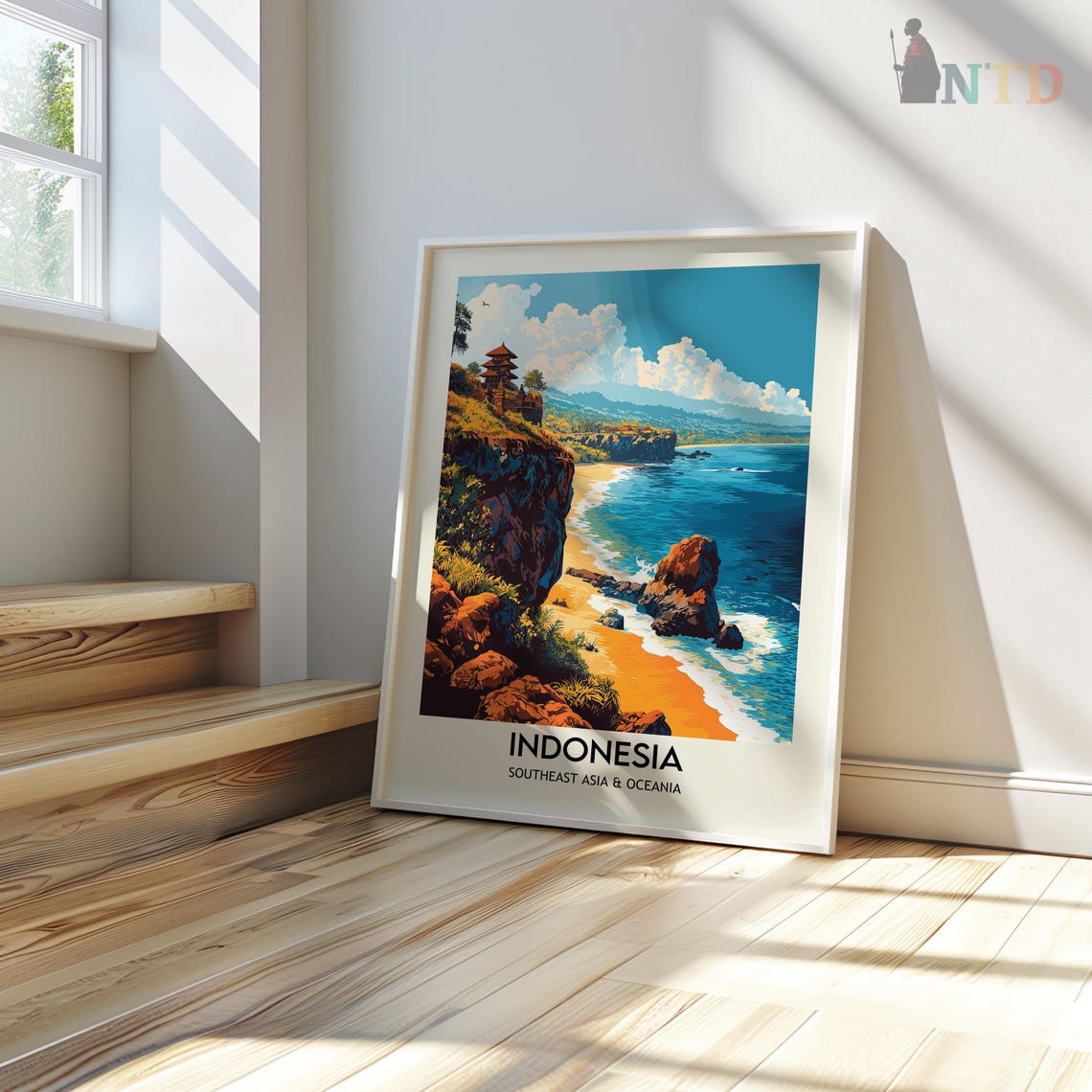 Indonesia Print Indonesia Wall Art Indonesia Poster Indonesia Photo Indonesia Poster Print Indonesia Travel Poster Indonesia Jakarta - Image 3