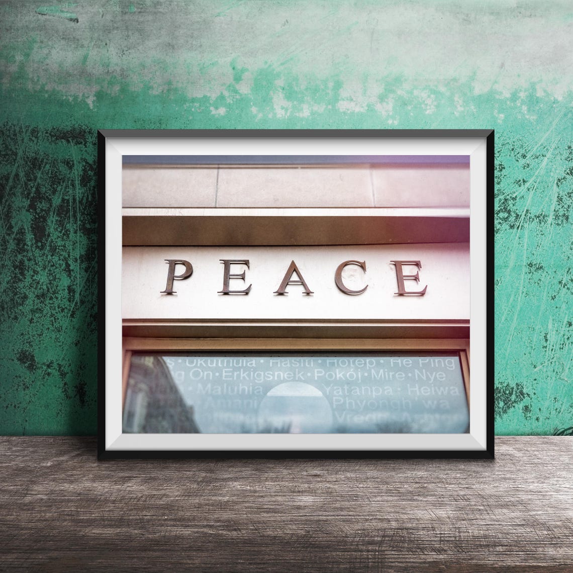 World Peace Home Decor Art Print