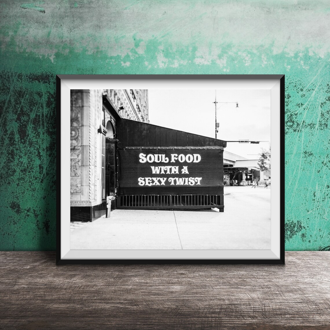 Soul Food With A Sexy Twist Restaurant Awning Sign Photo Poster - Image 2
