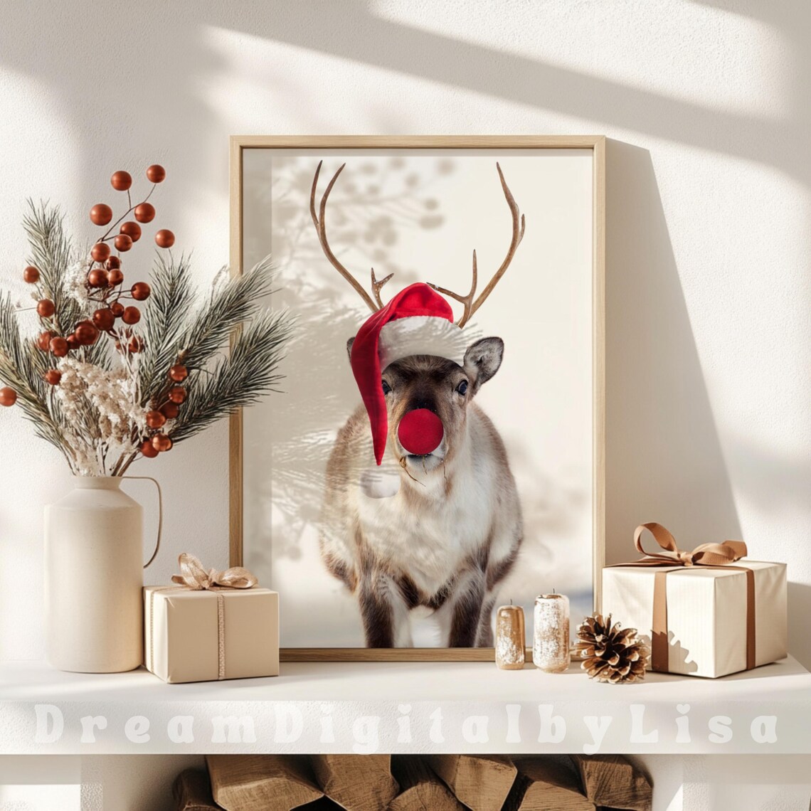 Rudolph The Red-Nosed Reindeer, Christmas Poster