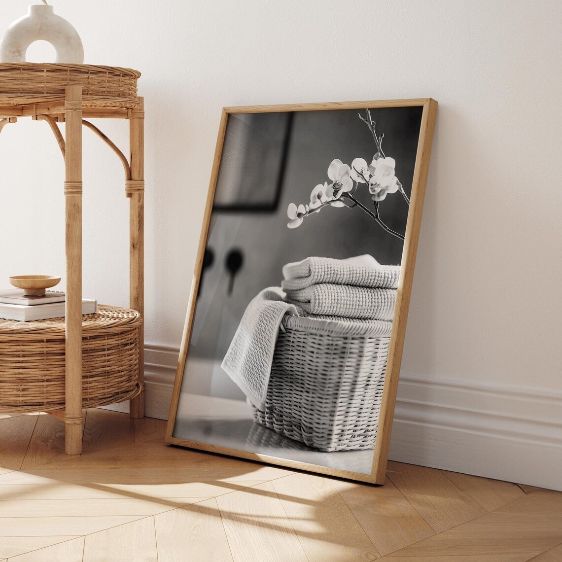 Laundry Room Decor, Vintage Farmhouse Rustic Art Print