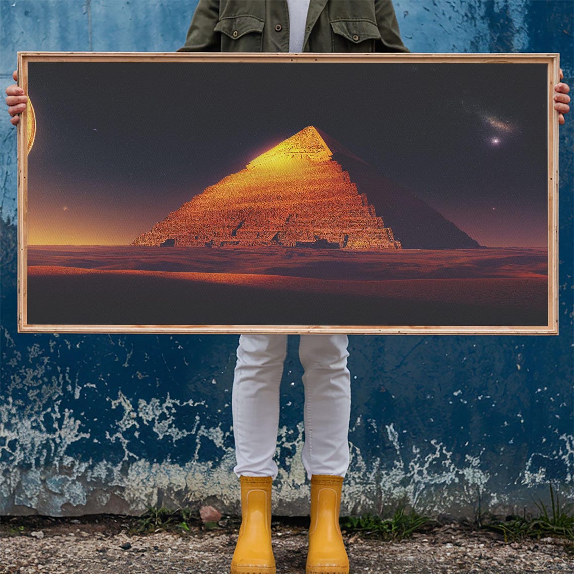 Pyramid Wall Art, Sands Of Egypt - Image 5