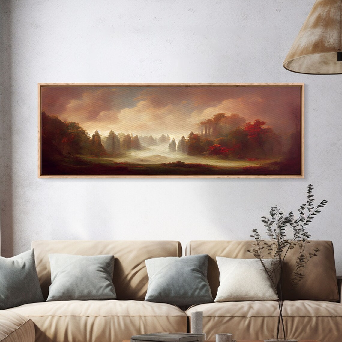 Hazy Forest Fantasy Art Print, High Fantasy RPG - Image 4