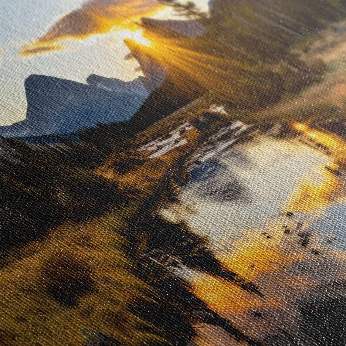 Rocky Mountain National Park Panoramic Art Print - Image 2