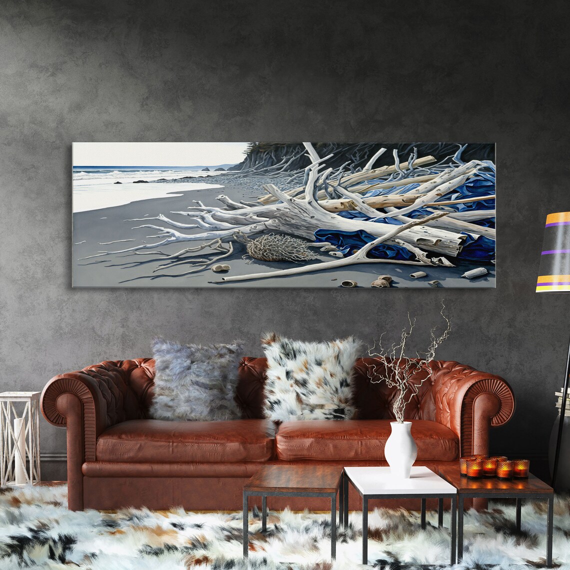 Driftwood Pacific Northwest Washington State Art Print - Image 3