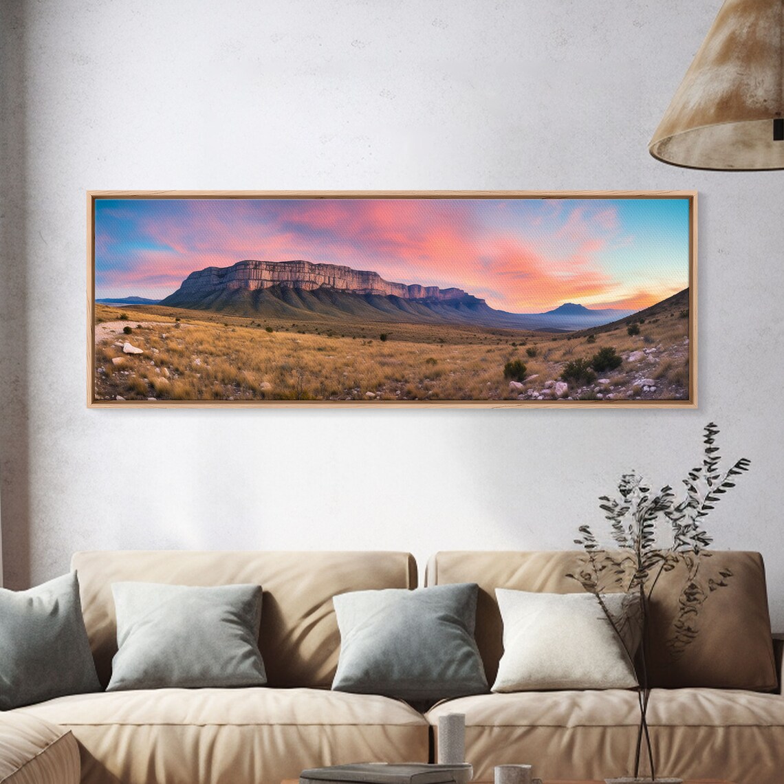 Guadalupe Mountains National Park Panoramic Art Print - Image 4