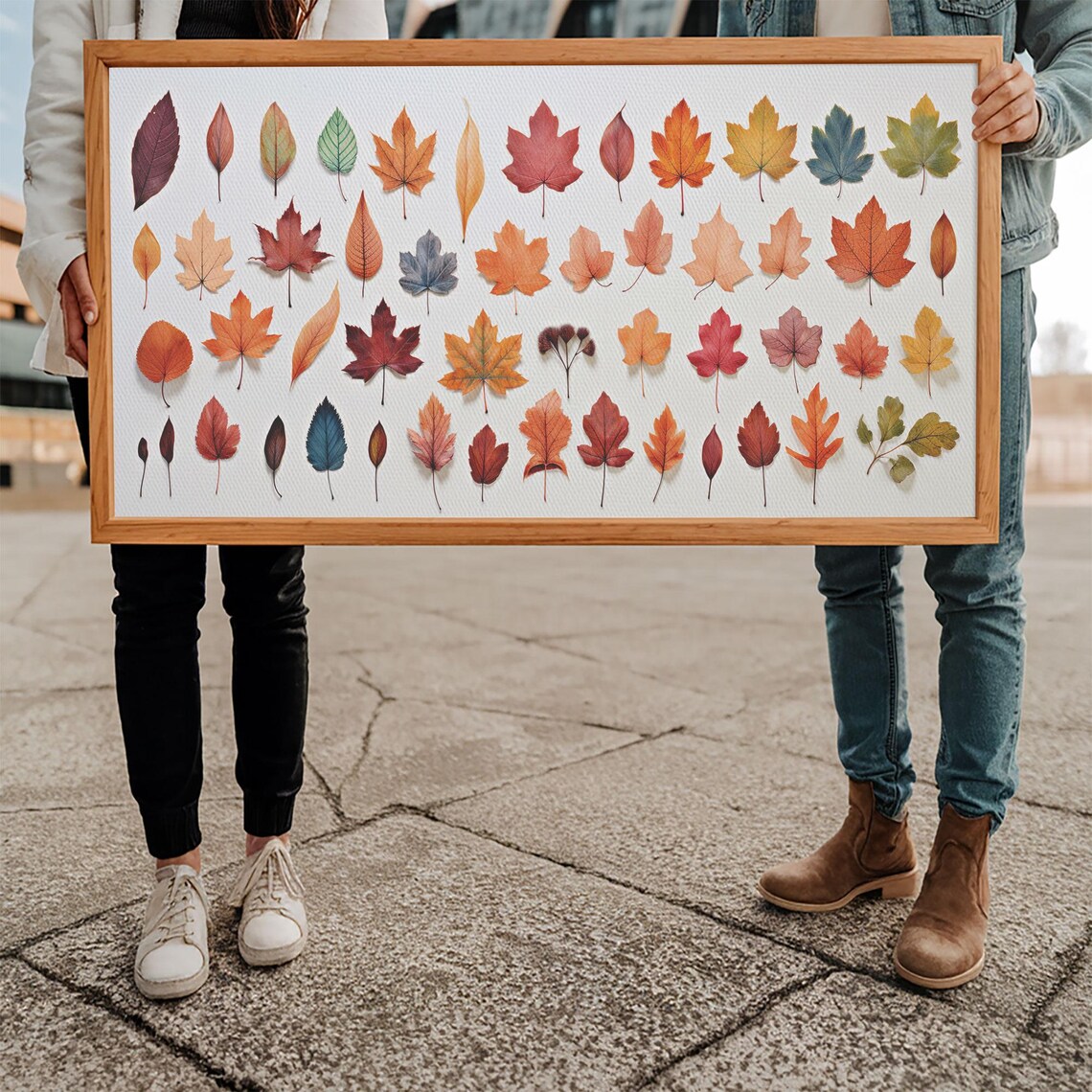 Fall Leaves Study, Autumn Seasonal Decor - Image 5