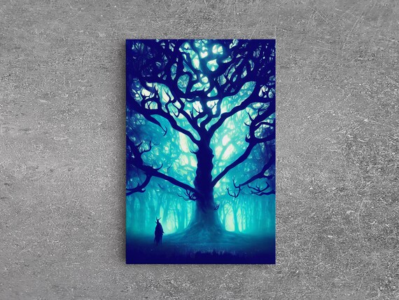 Yggdrasil Nordic Mythology Tree Of Life Art Print