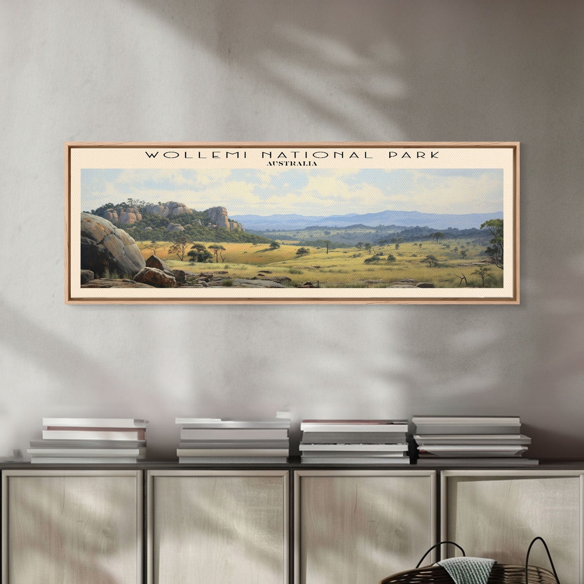 Wollemi National Park Australia Golden Plain Rock Formations Poster - Image 4