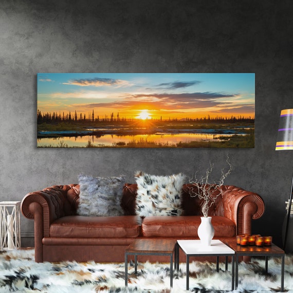 Panoramic Print Of Kobuk Valley National Park Extra Large Wall Art Panoramic Wall Art Panoramic Landscape Print Landscape Photography