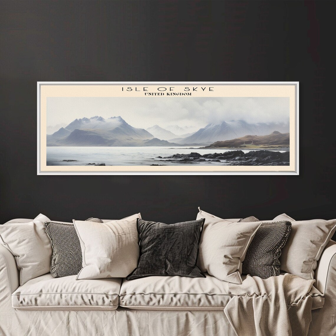 Isle Of Skye Scotland Travel Poster, Panoramic - Image 4