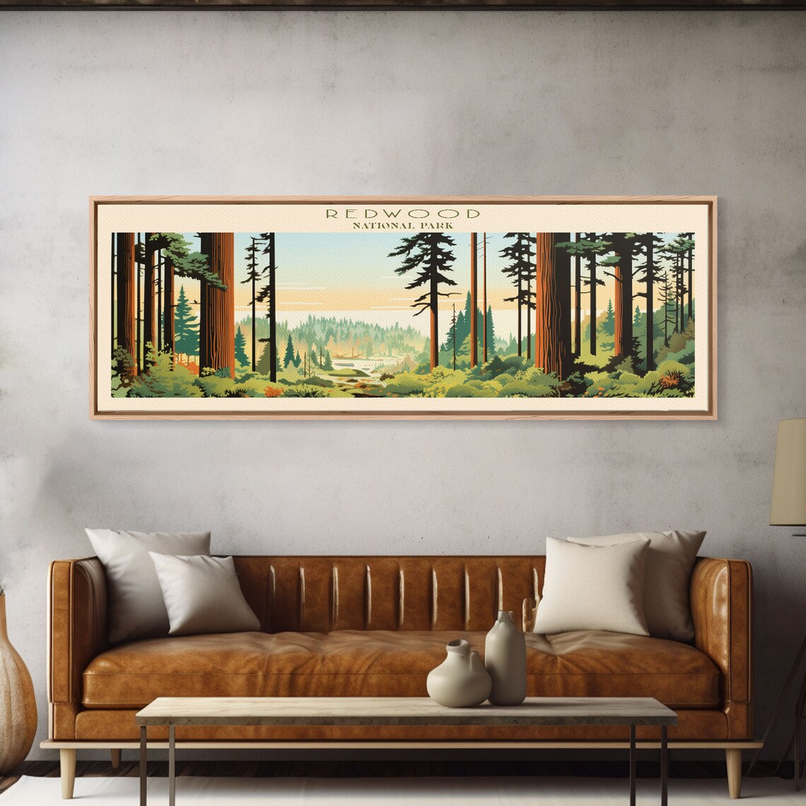 Redwood National Park California Towering Forest Giants Travel Poster - Image 6