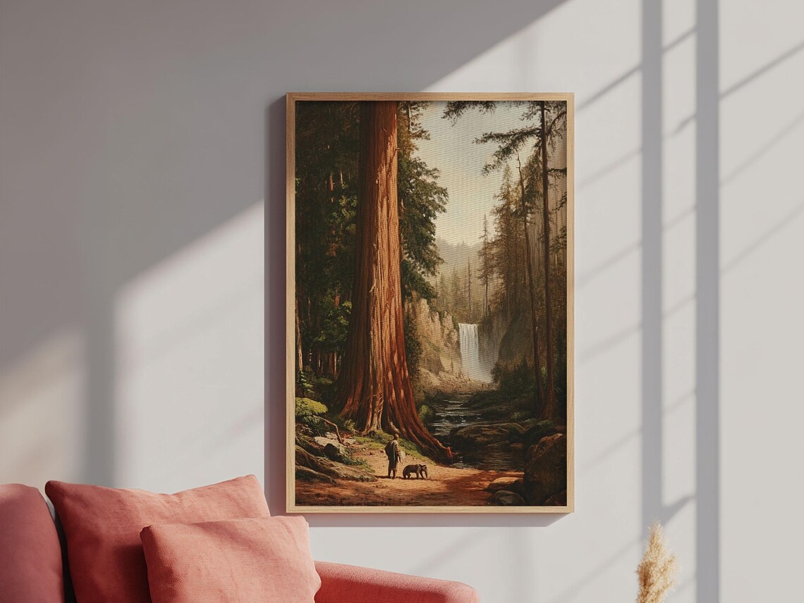 California Redwood Trees Fantasy Decor - Image 5