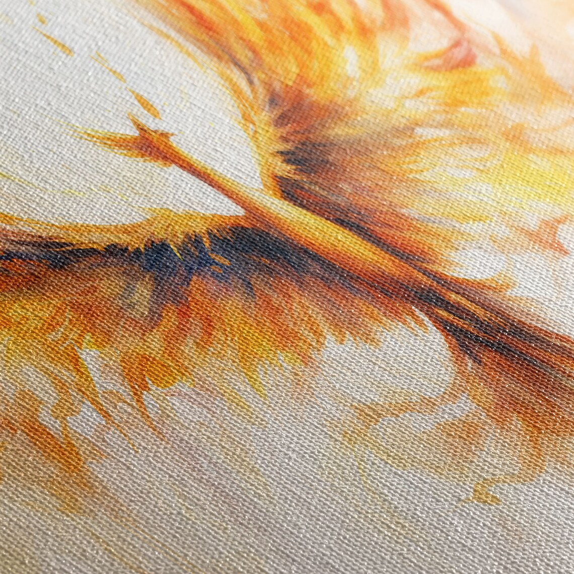 The Phoenix Panoramic Print, Mystical Rebirth Poster - Image 2