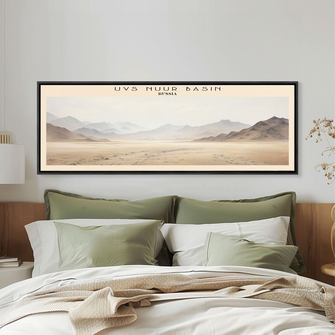Uvs Nuur Basin Russia Vast Desert Steppe Mountain Panoramic Poster - Image 4