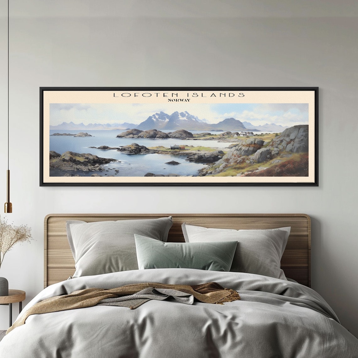Lofoten Islands Travel Poster, Norway Wall Art - Image 4